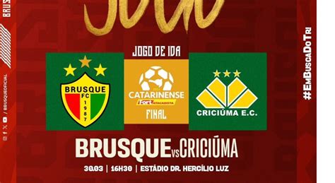 Brusque x Criciúma onde assistir à decisão do Catarinense