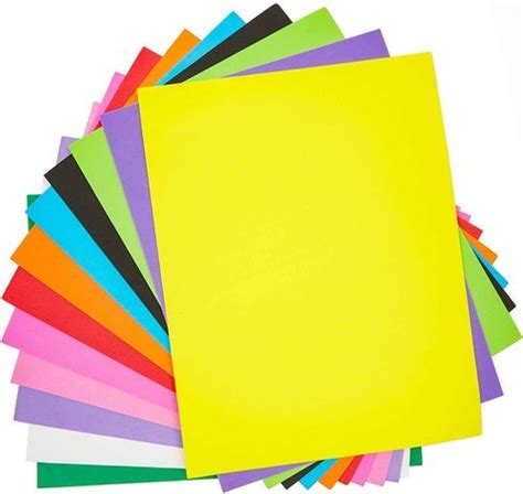 Multi Plain Multicolor Chart Papers With 1 Mm Thickness And Rectangular ...