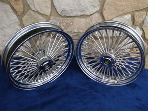 X Dna Mammoth Fat Daddy Spoke Wheel Set For Harley Softail