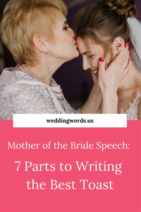 Mother Of The Bride Speech: 7 Parts To Writing The Best Toast