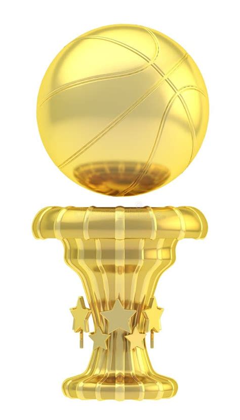 Award Basketball Sport Trophy Cup Stock Illustration Illustration Of