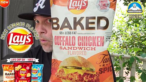 Baked Lay S Buffalo Chicken Sandwich Chip Review Summer