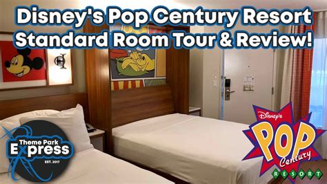 Pop Century Resort 2020 Standard Room Tour And Review Building 3 Youtube