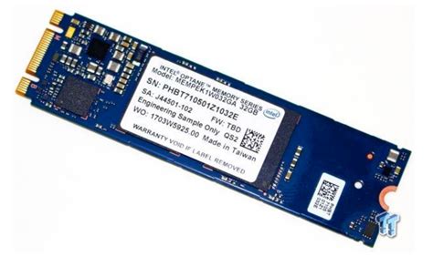 TweakTown: Intel Optane Memory 32GB M.2 NVMe SSD Review using BAPCo’s ...