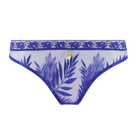 Aubade Ensemble Lingerie Pi Ces Parenth Se Tropicale Electric Blue