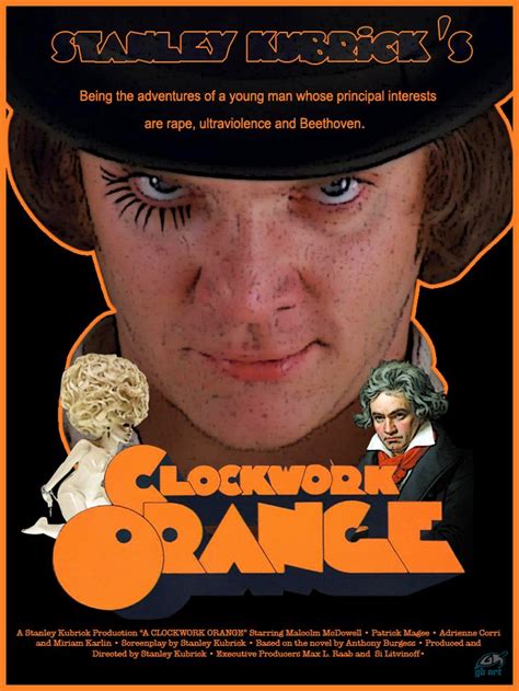 A Clockwork Orange Movie Poster by GB-ART3 on DeviantArt | A clockwork ...