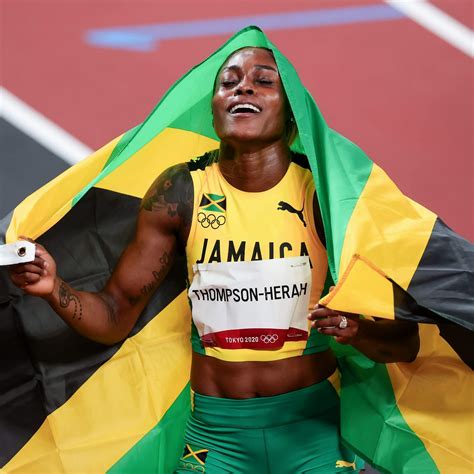 Elaine Thompson Herah S Pure Joy Is Priceless As She Breaks Flo Jo S