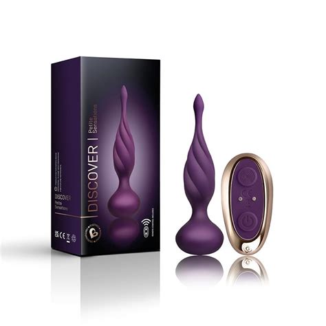 Plug Anal Con Control Remoto Petite Sensations Discover P Rpura Noche