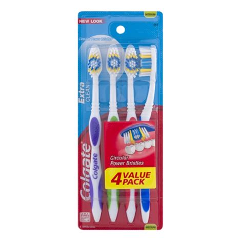 Save On Colgate Extra Clean Toothbrush Full Head Medium Value Pack