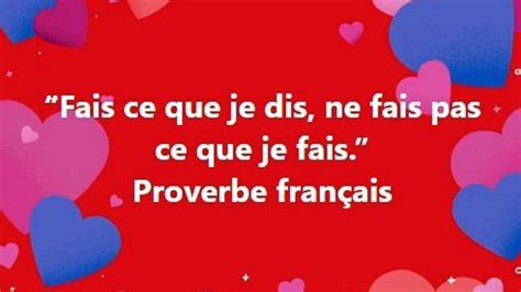 Fais Ce Que Je Dis Ne Fais Pas Ce Que Je Fais Proverbe Fran Ais