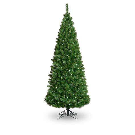 7ft Pre Lit Slim Glacier Artifical Christmas Tree Garden Store Online