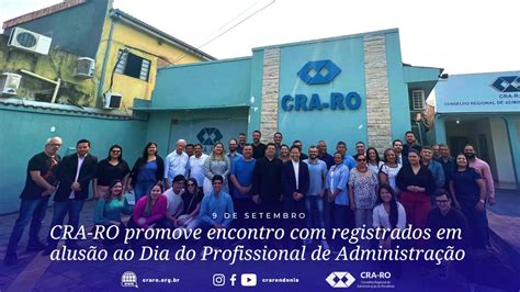 CRA RO promove encontro registrados em alusão ao Dia do