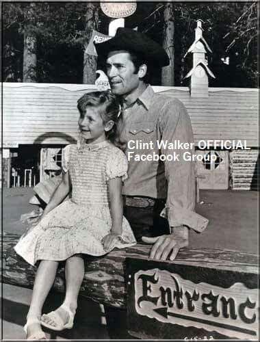 Clint and daughter | Clint walker, Clint, Clint walker actor