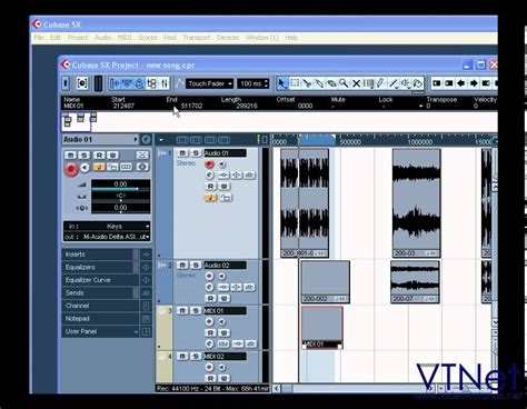 Cubase Video Tutorial How To Work With The Project Window Part