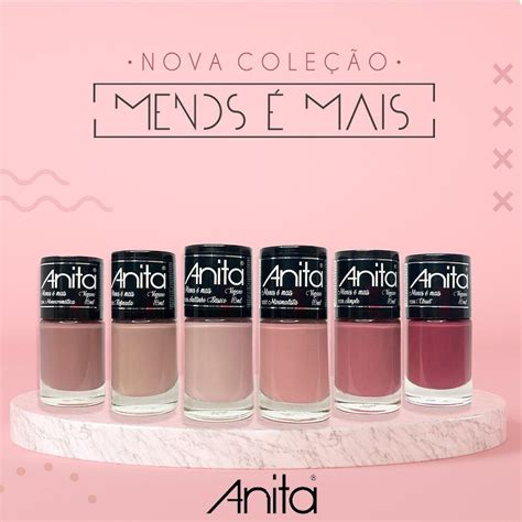 Esmalte Anita Cole O Menos Mais Cores Nudes