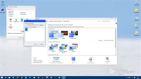 How To Set Desktop Icons In Windows 10 Youtube