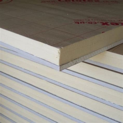 52 5mm Celotex PL4040 40mm PIR Insulation Bonded To Plasterboard