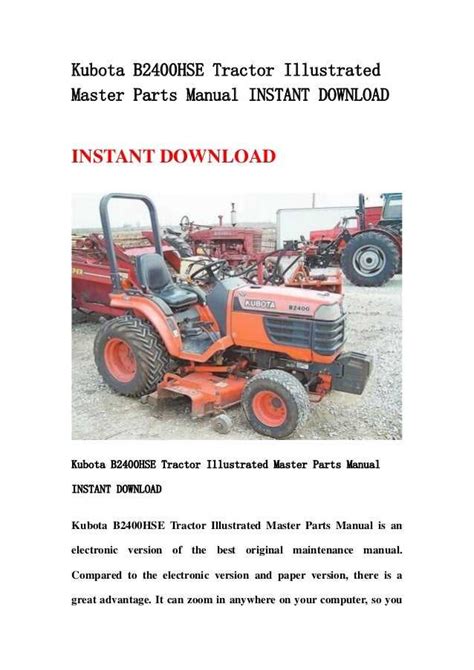 Understanding Kubota Tractor Parts A Visual Guide