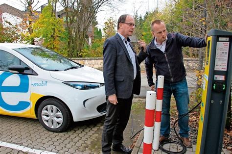 Steinbach am Wald Sechs neue Tankstellen für E Autos Kronach Neue