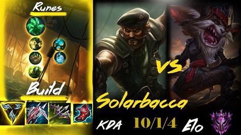 Solarbacca Gangplank Vs Kled Top Season Master Youtube