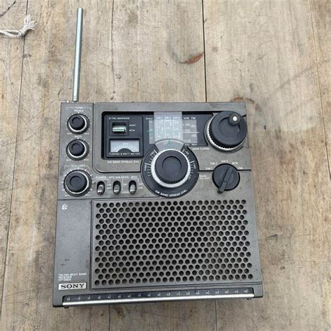 Junk Sony Icf Fm Am Multi Band Short Wave Radio Receiver Ebay