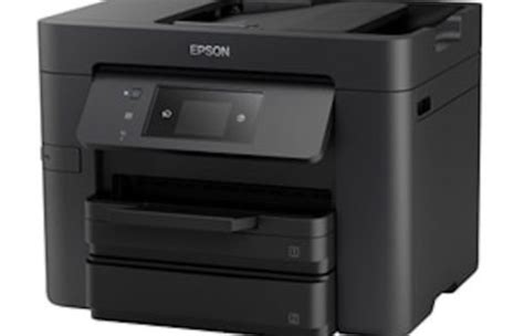 Epson Workforce Pro Wf Wireless All In One Inkjet Printer Black