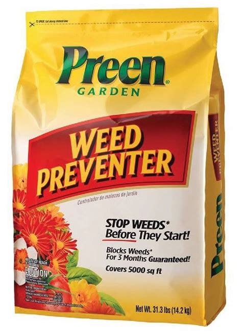 Preen Garden Weed Preventer Extended Control Pre Emergent Granular Season Long 313lb