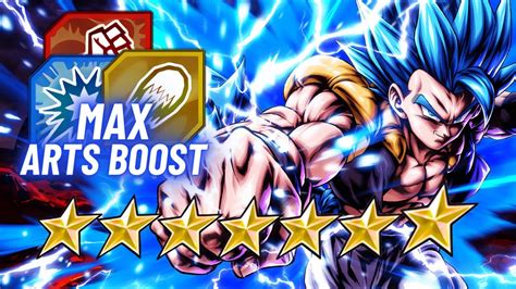 7 FULLY ARTS BOOSTED GOGETA BLUE IS AN ABSOLUTE MENACE HE REALLY IS