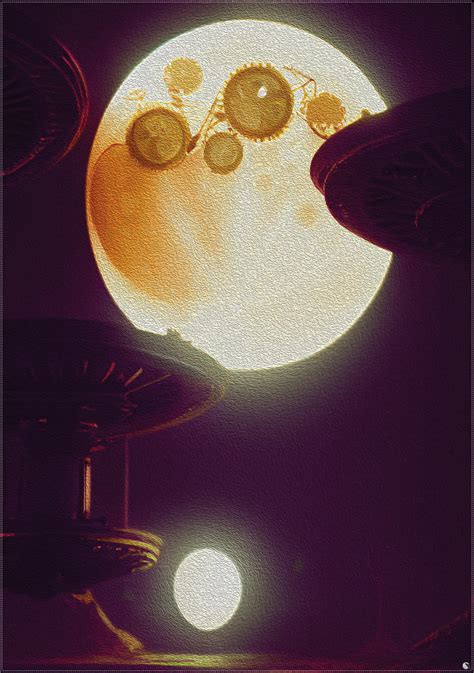 Steampunk Moon By Milaabbott On Deviantart