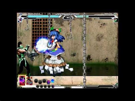 Mugen Tenshi Hinanawi Battle 243 Vs Reptile YouTube