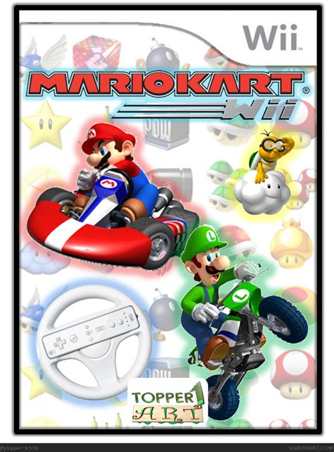 Viewing Full Size Mario Kart Wii Box Cover