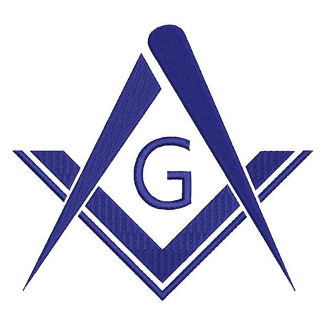 Masonic Embroidery Design Etsy