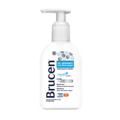 Brucen Hydro Matt Gel Hidratante Para Pieles Grasas 120ml