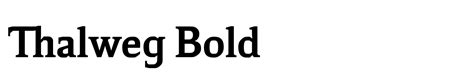 thalweg bold font webfont desktop myfonts