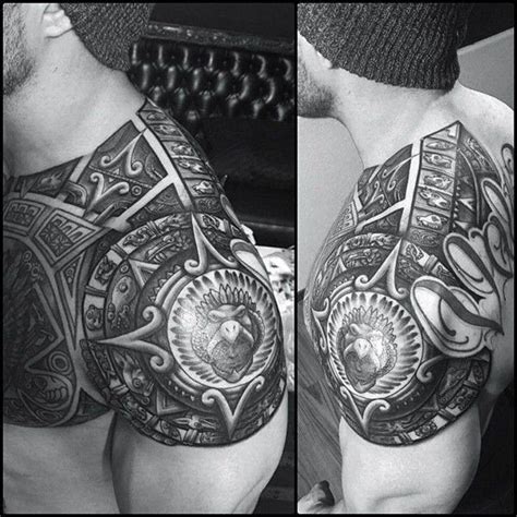 Aztec Tattoos Shoulder