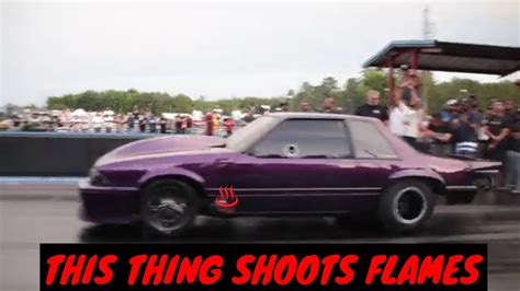 Nitrous Foxbody Mustang Stole The Show Youtube