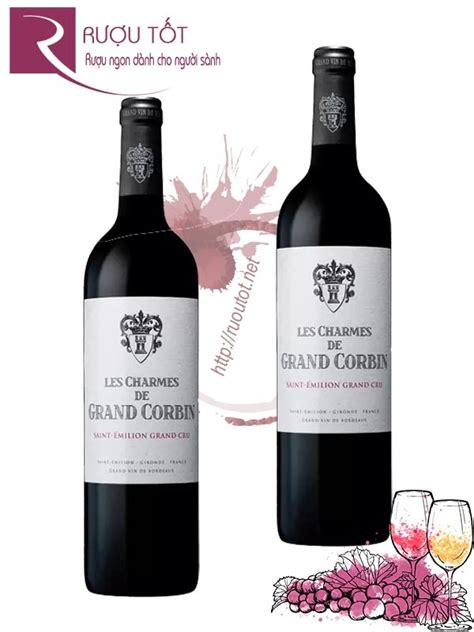 Rượu vang Les Charmes de Grand Corbin Saint Emilion Grand Cru