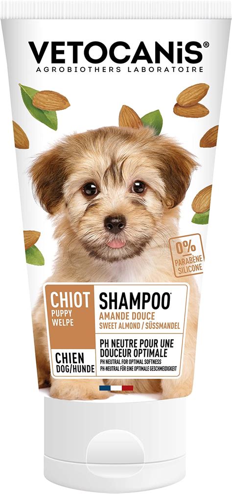 Vetocanis Shampoing Chiot PH Neutre 300 ml Shampoing Hydratant à