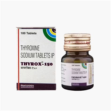 Thyroxine Sodium Tablets I P 150 Mcg At Rs 231 Bottle Thyroid