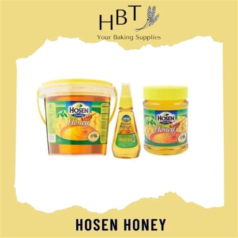 Hosen Natural Honey 400g 500g 1kg 好顺蜜糖 Lazada