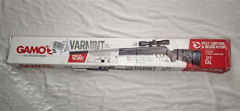 Gamo Varmint 177 Caliber Spring Piston Pellet Air Rifle 1250 Fps 793676073286 Ebay