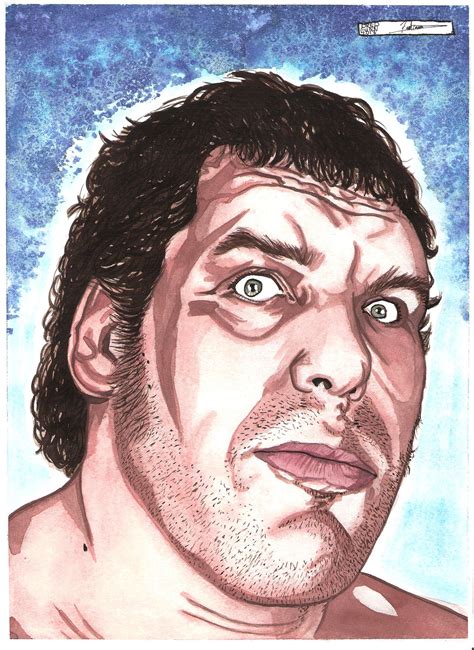 Andre The Giant By Dredfunn On Deviantart