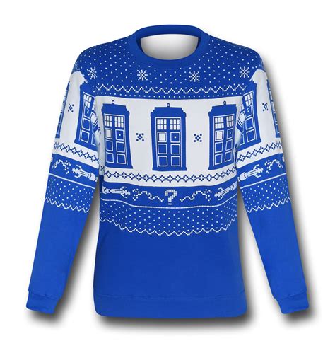 Doctor Who Christmas Sweater Sweatshirts