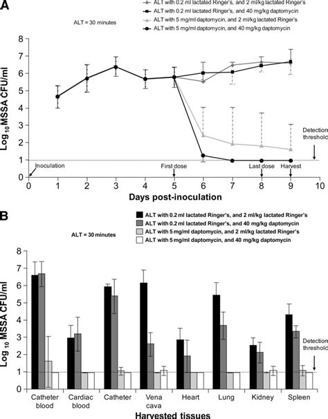 Alt And Parenteral Daptomycin Treatment Separately And Together Of