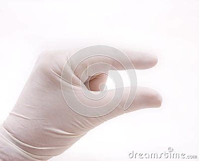 Gloved Hand Gesture Royalty Free Stock Photography - Image: 12122417