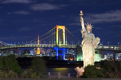 Odaiba Đảo nhân tạo lớn nhất tại TokyoGiới thiệu Nhật Bản 日本紹介