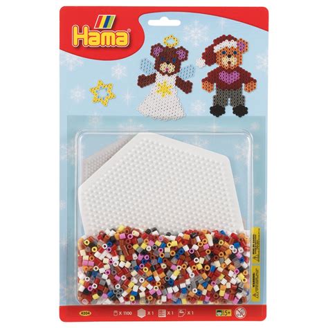 Hama B Gelperlen Set Weihnachten Teddy Perlen