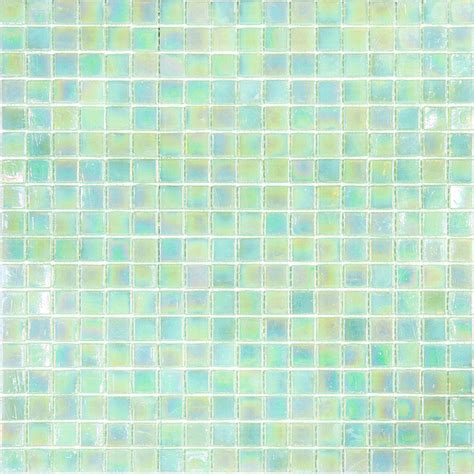 12x12 Ultramarine Green Glossy Glass Mosaic Tile Ultramarine Green