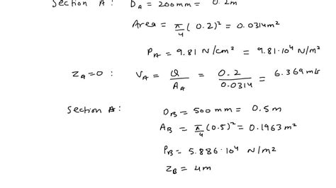 Solved A Pipeline Carrying Oil Of Specific Gravity Changes In