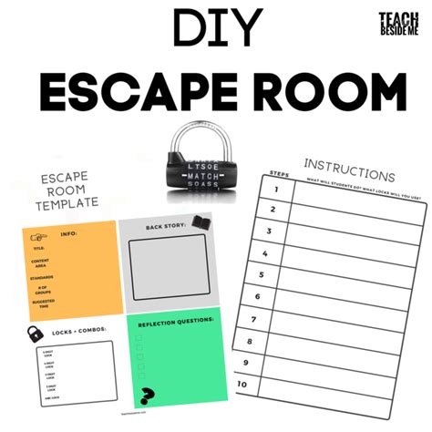 Printable Escape Room Worksheets